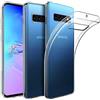 PhoneThrone Cover per Samsung Custodia Gel Trasparente Morbida Silicone Sottile TPU [Ultra Leggera e Chiaro] (COVER SAM S10)