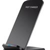 Generico Caricatore Wireless 15W Fast Charge - Supporto Universale per Smartphone, Ricarica Rapida Qi, Base Antiscivolo, Design Compatto per Casa e Ufficio (Nero)
