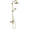 AXOR Montreux colonna doccia con termostatico, 16572950, Montreux ottone spazzolato [Rubinetteria Bagno > Colonne Doccia]