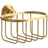 AXOR Montreux portaoggetti doccia, 42065950, Montreux ottone spazzolato [Accessori Bagno > Mensole Doccia]