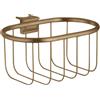 AXOR Montreux portaoggetti doccia, 42066140, Montreux bronzo spazzolato [Accessori Bagno > Mensole Doccia]