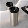 neoro n50 lavabo da appoggio in marmo con colonna di design Ø 40 A: 90 cm, BN0832LG+BN0834BS, n50 nero dorato marmorizzato [Lavabi > Lavabi a Pavimento]