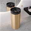 neoro n50 lavabo da appoggio in marmo con colonna di design profilata Ø 40 A: 90 cm, BN0832SD+BN0835BG, n50 nero argentato marmorizzato [Lavabi > Lavabi a Pavimento]