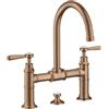 AXOR Montreux rubinetto lavabo 220, 16511310, 220 Montreux oro rosso spazzolato [Rubinetteria Bagno > Rubinetteria Lavabo]