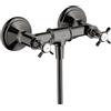 AXOR Montreux rubinetto doccia esterno con miscelatore, 16560330, Montreux nero cromato [Rubinetteria Bagno > Rubinetteria Doccia]