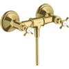 AXOR Montreux rubinetto doccia esterno con miscelatore, 16560950, Montreux ottone spazzolato [Rubinetteria Bagno > Rubinetteria Doccia]