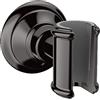 AXOR Montreux supporto doccetta, 16325330, Montreux nero cromato [Rubinetteria Bagno > Doccette / Supporti]