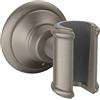 AXOR Montreux supporto doccetta, 16325800, Montreux acciaio inox spazzolato [Rubinetteria Bagno > Doccette / Supporti]