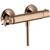 AXOR Montreux rubinetto doccia esterno con termostatico, 16261300, Montreux oro rosso [Rubinetteria Bagno > Rubinetteria Doccia]