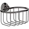 AXOR Montreux portaoggetti doccia, 42065330, Montreux nero cromato [Accessori Bagno > Mensole Doccia]