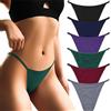 SECRET AROMA Intimo di Cotone per Donna-Taglia Grossa Mutandine Bikini Perizoma-Intimo Sfacciato a Vita Bassa-Slip da Donna Elasticizzati dal Taglio Alto