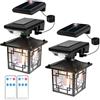 T-SUN Luci solari per esterni con sensore PIR, 6000 K, luci solari da giardino con 3 modalità di illuminazione, impermeabile IP65, luci da esterno dal tramonto all'alba, per giardino, recinzione