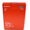 Sony Obiettivo fotocamera SONY SEL35F18 35 mm F1.8 OSS per attacco E ‎10,41 x...