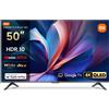 XIAOMI TV A Pro 50 50 pollici (127 cm) 4K UHD QLED Smart TV Google TV DVB C/S/S2/T/T2