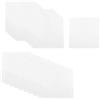 SODIAL 30 Flat Top Bag 6.7Mil Strong Cover Plastic Vinyl Record Manicotti Esterni 9069