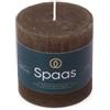 Spaas Candela pilastro in stile rustico 70/70 mm 25 ore, marrone scuro