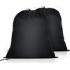 OTraki 2 Pezzi Sacco Portabiancheria Sporca,50 x 60 cm Laundry Bag con Coulisse,Sacco Portabiancheria Sporca Pieghevole,Portatile Sacchetto Biancheria Sporca da Viaggio per Campeggio Casa Collegio