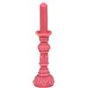 Talking Tables Scultura 3D a forma di candelabro rosa | Non profumato, arredamento per la casa contemporaneo, 25 cm