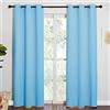 NICETOWN - Tende oscuranti a tripla tessitura, per camera da letto, 106,7 x 213,4 cm, colore: Blu
