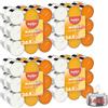 Bolsius Candele profumate in tre colori - mango - 144 pezzi - estratti naturali - contiene cera vegana - senza olio di palma
