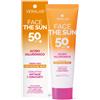 Veralab FACE THE SUN ACIDO IALURONICO - Crema viso SPF50 con attivi antiage e idratanti 50ml - Solare viso alta prot.