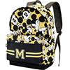 Disney Topolino Yellow-Zaino ECO 2.0, Giallo, 32 x 44 cm, Capacità 22.5 L