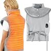 VOSFEEL Scaldacollo Elettrico Riscaldante 60x100cm, Design Extra Lungo con Cintura - 6 Temperature Regolabili, 4 Impostazioni Timer e Cavo 2.7m per Cervicale e Schiena
