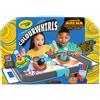 CRAYOLA - Colour Whirls Arena Set Creativo con Trottole Coloranti e Arena da Gioco Portatile 6+ Anni - Lancia, gira, colora e divertiti!