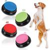 SUHSAI cicalini registrabili per Animali Domestici Buzzer per Cane con Funzione di Registrazione di 30secondi Strumento di Comunicazione per Animali Pulsante per Cani e Gatti-Confezione da 4