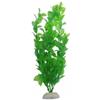 OISE ART STORE Trade Shop - Pianta 27 Cm Piantina Artificiale per Acquario Piante Finte Plastica Color Verde