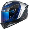 Shark Aeron Mekarium Casco Integrale unisex blu