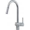 Franke Miscelatore da Incasso Cucina Monocomando con doccetta Franke Leda Neo Doccia Inox - 115.0590.047