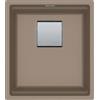 Franke Lavello da Incasso Fragranite Monovasca Sottotop 41 x 46 cm Kubus 2 Vasca 37 x 42 cm Oyster Franke KNG 110-37 125.0529.309