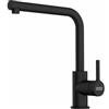 Franke Lina L Doccia - 115.0712.435 Miscelatore da Incasso Cucina Monocomando con Doccetta Estraibile Black Matt - Nero Opaco