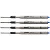LAMY Großraum Kugelschreibermine M16, blau, Strichbreite B, 4er-Set