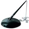 Agendepoint.it Penna Stiloforo A Sfera Big Con Catenella In Acciaio E Base Adesiva Big