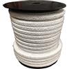 DUBTEDHOU Corda in fibra ceramica, Guarnizione di tenuta in corda in fibra ceramica for forno Ber 10 metri, dimensioni multiple 6-12 mm(12x12mm*10m)