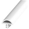 WMYYLX Guarnizione per porta, Guarnizione in TPE, Guarnizione per porta di 5m/10m/30m, Guarnizione in gomma, Guarnizione per ante resistente al vento e alla pioggia (Bianco, 12 x 5 mm x 10m)