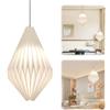 MEISHANG Paralume Carta-Design Origami-Paralume Soffitto di Carta Creativa Nordica,Per Moderno a Lampada Soffitto,Adatto per Camere da Letto,Soggiorni,Caffè e Studi