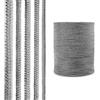 STEIGNER Cordone Isolante In Fibra di Vetro SKD02-12, Grigio scuro Sigillante resistente alla temperatura fino a 550 ° C 3,5 m, 12 mm