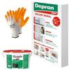 HYTAMA TOOLS DEPRON Pannelli Isolanti 9 mm (125×80 cm) - Confezione 10 m² + Colla Glutolin 8 kg | Isolamento Termico e Acustico per Pareti e Soffitti | 1 paio di guanti in nitrile HYTAMA TOOLS