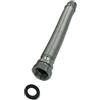 HM | Giunto Acqua Flessibile per Caldaia MF 1/2 e 3/4 | Acciaio Inox Alta Pressione Estensibile | Lunghezze da 130 a 420 mm | Resistente Alte Temperature, Guarnizioni Incluse (MF 1 130x220 mm)