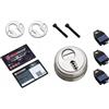 Securemme Mec‑Def Kit protettore meccanico cilindro - anti Topolino e anti effrazione CROMO SATINATO
