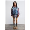 Desigual, giacca di jeans a quadri, Cotone, Blu, 11/12