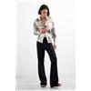 Desigual, Pantalone stampato lungo, Donna, Nero, L