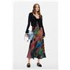 Desigual, Abito stampato 2 in 1, Donna, L