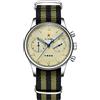 SEVEN XII Cronografo Uomo Orologi ST1901 Movimento Meccanico Carica A Mano 38MM 40MM Uomini Orologi Da Polso Cristallo Zaffiro Impermeabile Orologio Pilota Militare per Uomo