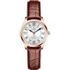 Szaikyri Orologio Cassico per Donne con Numeri Arabi Leggeri da Leggere Orologio da Donna con Calendario Idrofobo