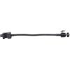 Tsophreniq Supporto per asta a clip a forma di C con braccio flessibile da 90 mm/280 mm per supporto fotografico e adattatore per telefono