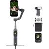 DJI Osmo Mobile 8P stabilizzatore per iPhone e Android, manico telescopico e treppiede integrati, batteria da 10 h, stabilizzazione su tre assi, modulo di tracciamento (AdvancedTracking Combo)